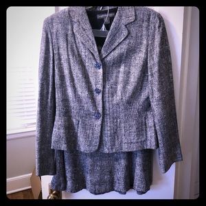 Two Piece Grey Josephine Chaus Suit